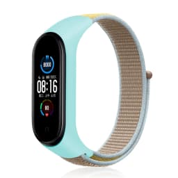 Bracelet for mi band 6 7 Strap Nylon Sport loop watch pulsera correa Bracelet Miband 5 Wristband for xiaomi Mi band 4 3 5 strap