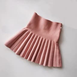 DE PEACH Winter Baby Girls Pleated Skirts Infant Kids Princess High Waist Knitted Mini Tutu Skirt Children Clothes 2-12Years