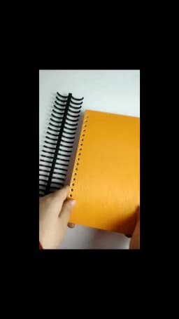 A4 34-hole Loose-leaf Notebook Binding Rings Coil Ring Large Capacity Buckle Ring Plastic Binder Rings Accesorios Notebook