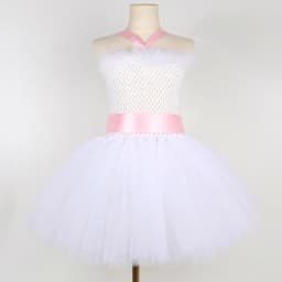 White Bunny Costumes for Baby Girls Easter Holiday Fancy Dress Kids Rabbit Halloween Outfit Child Animal Birthday Party Clothes