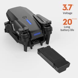 E88 Drone With Remote Control Foldable RC Quadcopter Altitude Hold 3D Flip Beginner RC Aircraft Kids Toy Gift Indoor Hover
