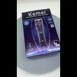 Kemei KM-1071 Electric Hair Clipper UBS Rechargeable Cordless Beard Trimmer Men Powerful Electric Hair Clipper Trimming Tool