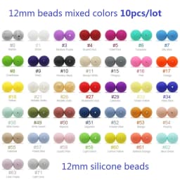 Cute-idea 10M Nylon Cord Colorful Silicone Beads Teething Products DIY Pacifier Chain Baby Teethers Toy силиконовые бусины