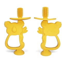 Baby Teether Gloves Kid Cartoon Bear Teething Silicone Dental Care Gums Anti-eating Hand Molar Stick BPA Free Baby Accessori