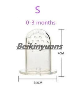 Baby pacifier nipple Fruit and vegetable le fruit consisting bit happy baby silicone bit bag feeding utensils teether pacifier