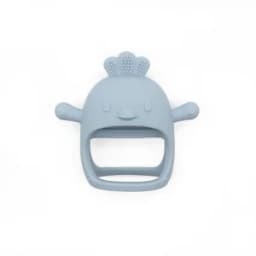 1Pcs Baby Teether Gloves Kids Cartoon Chick Shape Teether Toy Silicone Dental Care Gums Anti-eating Hand Molar Baby Accessorie