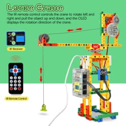 Kidsbits Smart Engineering Kit for Arduino Compatible With Lego Series Support Scratch Programming Study DIY Electronic Pack