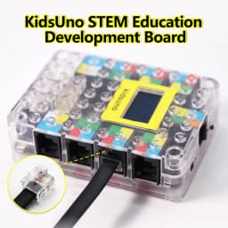 Kidsbits Smart Engineering Kit for Arduino Compatible With Lego Series Support Scratch Programming Study DIY Electronic Pack