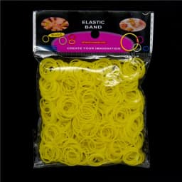Refill Packing ! Pearl-colored Metallic Rubber Band Loom Bands Weave Bracelet DIY Arts & Crafts, Toys Accessories