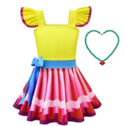 Fancy N-nancy Dresses Pants Sets Children Spring Girls Fancy N-nancy Carnival Cosplay Costume Mask Birthday Party Clothing