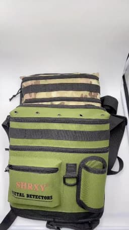 Metal Detector Finds Bag All Terrain Garden Detecting Pouch Accessories Digger Tools Bag
