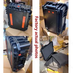 Large Tool Box ABS Waterproof Hard Carry Case Tool Box Pelican Hard Case Safety Instrument Tool Box on Wheels Tool Box Trolley