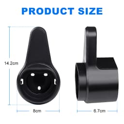 IPENGEN Electric Car Vehicle Charging Organizer Socket Type2 Type1 GBT For Tesla EV Charger Cable Holder Plug Wall Mount Bracket