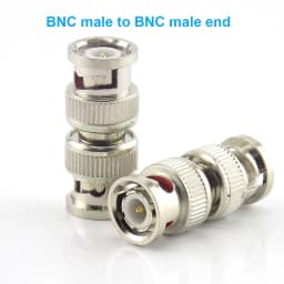 1pcs BNC RCA Male Female to BNC RCA Male Female Adapter Plug Coax Cable Video Audio Wire Converter Connector for CCTV Camera Q1