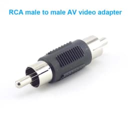 1pcs BNC RCA Male Female to BNC RCA Male Female Adapter Plug Coax Cable Video Audio Wire Converter Connector for CCTV Camera Q1