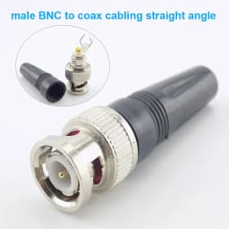 1pcs BNC RCA Male Female to BNC RCA Male Female Adapter Plug Coax Cable Video Audio Wire Converter Connector for CCTV Camera Q1