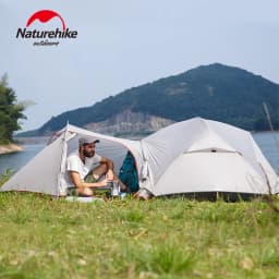 Naturehike Mongar Tent Camping Tent 2 Person Ultralight Professional Waterproof & Windproof Backpack Tent 20D Nylon Travel Tent