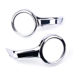 Panical Fog Light Fairing Cover Tirm Fog Light Housing Kit For Honda Gold Wing GL1800 F6B 2018-2023 Pearl Chrome Chrome Black