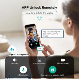 Biometric Infrared 3C Face Real-time intercom Palmar vein Smart Door Lock Fingerprint Password Electronic Key Card APP Unlock