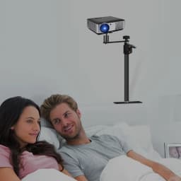 SH Triangle Projector Stand Suit For Bed Sofa Table Easy Use And Store For Ring Light,Video Shooting With Gooseneck