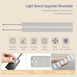 Portable Foldable Photo Ring Led Light Studio Box Photography Soft Studio Suitable For Camera Shooting With 5 Background Plates