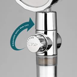 ZhangJi New Propeller Driven Shower Head with Stop Button and Cotton Filter Turbocharged High Pressure Handheld Shower Nozzle