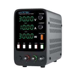 Wanptek Adjustable DC Power Supply 30V 10A LED Digital Lab Bench Power Source Stabilized Power Supply Voltage Regulator Switch