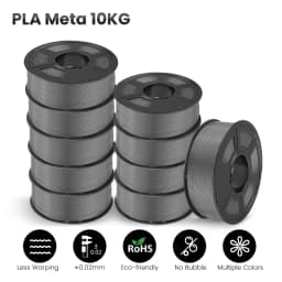 JAYO ABS/PLA META/PETG/SILK/TPU/Wood/ Rainbow/Marble 3D Printer Filament 1.75mm 10 Roll 3D Printing Materials for 3D Printer