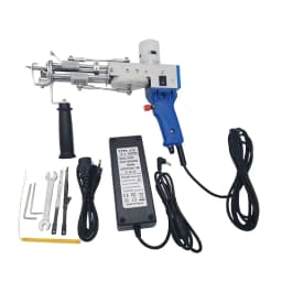 Tufting Gun 2 in 1 Cut Pile Loop Pile Rug Gun Machine Starter Kit Rug Tufting Kit Electric Gun Carpet Weaving Flocking Machine