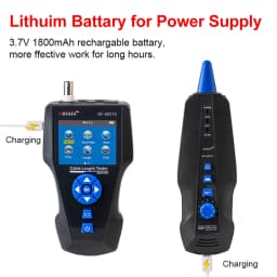 NOYAFA NF-8601S Multifunction TDR Enthernet Cable Tester Rj45 Rj11 BNC Cat5 Cat6 6E Cat7 POE Lan Test Ping Network Cable Tracker