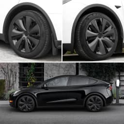 4PCS 19 Inch Hub Cap for Tesla Model Y Wheel Hubcap Performance Replacement Right&Left Wheel Cap Full Rim Cover Accessories 2024
