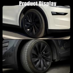 4PCS Wheel Cover 20 Inch for Tesla 2025 Model Y Juniper Performance Replacement Helix 2.0 Automobile HubCap Full Rim Accessories