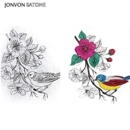 Jonvon Satone 48 Colors Pen Function Pens Painting Supplies Stationery Drawing Markers Pen Escolar Writing Gel School Supplies