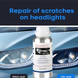 800ML Car Headlights Restoration Liquid Polymer For Headlight Polishing Repair Evaporator Liquid Fumigation Varnish Car Products