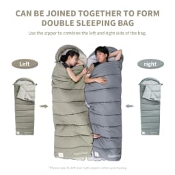Naturehike M Series Envelope Sleeping Bag Portable Machine-washable Splicing Double Sleeping Bag For camping Hiking Outdoors
