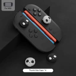 GeekShare Cute Silicone Joystick NS2 Thumb Grip Caps For Nintendo Switch / Switch 2 Controller Thumbstick Case For Switch Oled