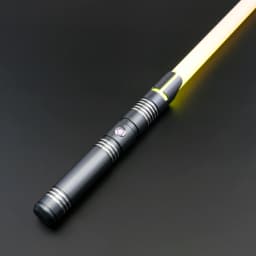 TXQSABER Heavy Dueling RGB / Neo Pixel Smooth Lightsaber Colors Changing Metal Hilt Lock up Blaster Jedi Sword Kids Toys