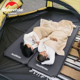 Naturehike Automatic Inflatable Cushion Outdoor Camping Mattress Travel Air Cushion Splicable Camping Mat Indoor Sleeping Pad