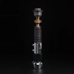 TXQSABER Replica OBW EP4 Kenobi Skywalker Collection Saber Bluetooth Metal Brass Hilt Jedi Master Cosplay Toys-No Blade