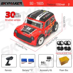 SG1607 SG1605 SG1606 UD1607 UD1608 Pro 1/16 RC Car High Speed 2.4G Brushless 4WD Drift Remote Control Racing Car toys For Boys