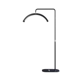 Fosoto FT-Y8II 28 Inch Led Lash Light Half-Moon Shaped Light Led Video Light With Floor Tripod For Tattoo Beauty Salon Eyelash