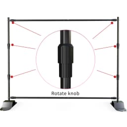 Background Stand Support Green Screen 2.4*3.0M Telescopic Heavy Duty Photography Backdrop Show Party Adjustable Frame Weddin