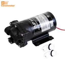 Coronwater 50 Gpd Self Priming RO Water Booster Pump in Reverse Osmosis System for Well, Storage Tank SP2500