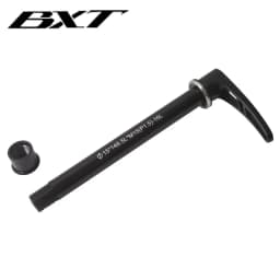 BXT Bicycle Alloy Thru Axle Skewer, Quick Release Bucket Shaft Lever for MTB BMX Mountain Bike Aluminum Skewers, 100*15mm