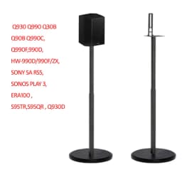 1 Pair=2PC White SF10L 82.5cm-114cm Q930 9500 990C Q990F Q30B Q90B Round Base Adjust Surround Sound Speaker Display Floor Stand