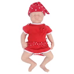 IVITA 100% Silicone Reborn Baby Dolls Painted Realistic Newborn Lifelike Bebe Doll Wholesale Toys for Children Christmas Gift