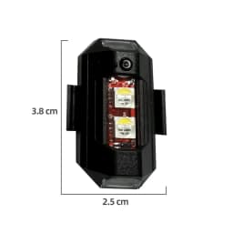 Motorcycle Led Mini Signal Light Drone Strobe Light 7 Colors Turn Signal LED For Car Bike