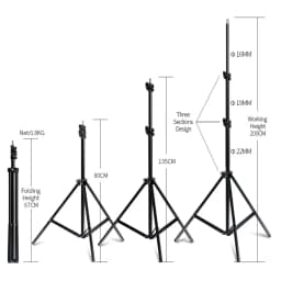 Photography 50x70CM Four Lamp Softbox Kit Continuous Lighting System Soft Box Accessories Photo Studio Equipment