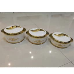 3Pcs/Set 1.5/2/2.5 Liter Food Warmer Thermal Insualtion Hot Pot Ramadan Event Lunch Box For Wedding Family Party