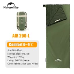 Naturehike Sleeping Bag Ultralight LW180 Waterproof Sleeping Bag Nature Hike Summer Hiking Camping Sleeping Bag